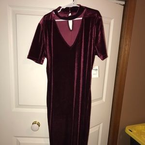 bodycon velvet homecoming dress